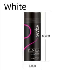 Powder Extension Thinning Thickening Hair Growth (Option: White-12g)