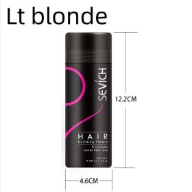 Powder Extension Thinning Thickening Hair Growth (Option: Lt blonde-12G)