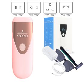 Bikinis IPL Hair Removal LCD Display Perm (Option: Pink-With box-US)