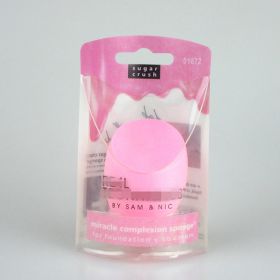 Beauty Blender Powder Puff Single Wet And Dry (Color: Pink)